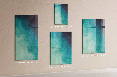 Tableau magnétique déco Abstraction marine