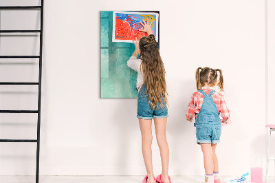 Tableau magnétique déco Abstraction marine