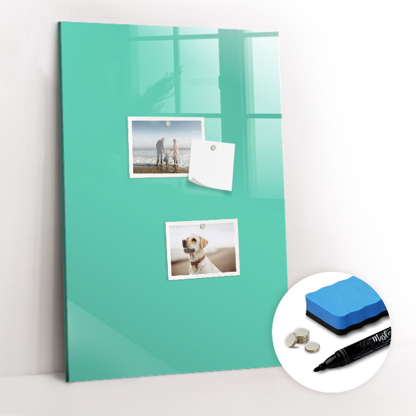 Tableau magnétique décoratif Turquoise