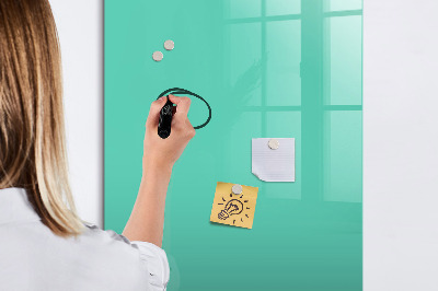 Tableau magnétique décoratif Turquoise