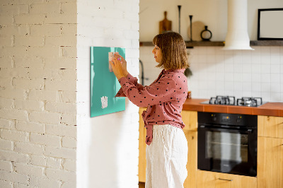 Tableau magnétique décoratif Turquoise