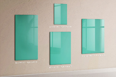 Tableau magnétique décoratif Turquoise