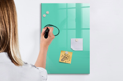 Tableau magnétique décoratif Turquoise
