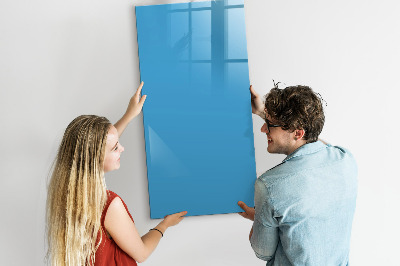 Tableau aimanté mural Bleu