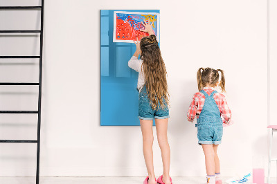 Tableau aimanté mural Bleu