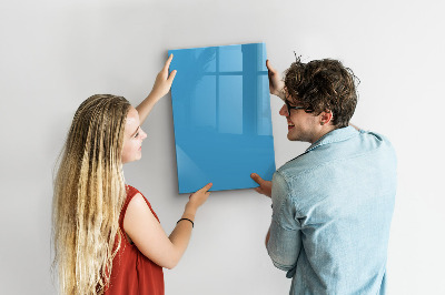 Tableau aimanté mural Bleu