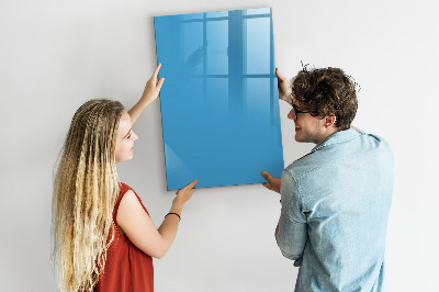 Tableau aimanté mural Bleu
