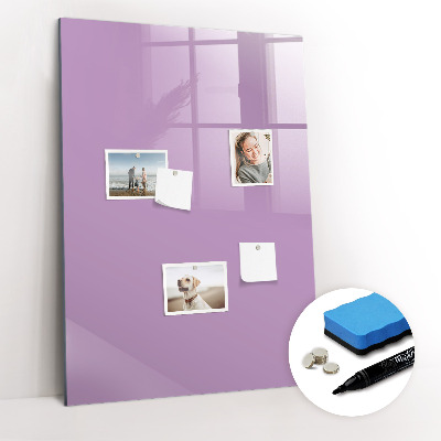 Tableau magnétique décoratif Couleur lilas