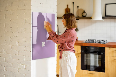 Tableau magnétique décoratif Couleur lilas