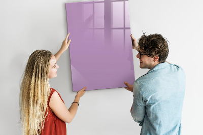 Tableau magnétique décoratif Couleur lilas