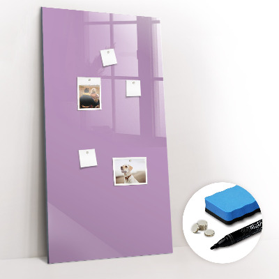 Tableau magnétique décoratif Couleur lilas