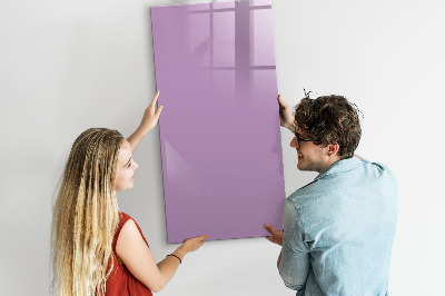 Tableau magnétique décoratif Couleur lilas
