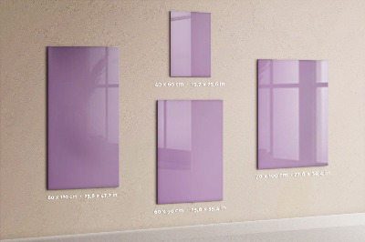 Tableau magnétique décoratif Couleur lilas