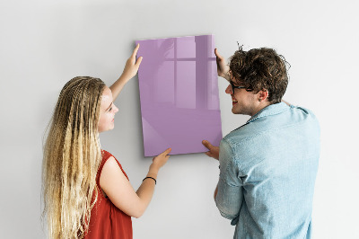 Tableau magnétique décoratif Couleur lilas