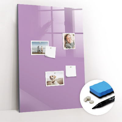 Tableau magnétique décoratif Couleur lilas
