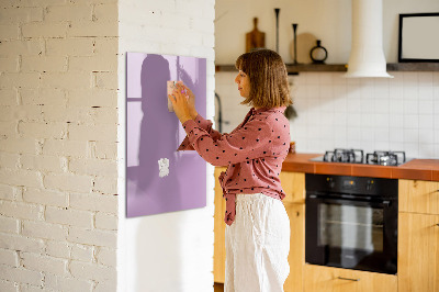 Tableau magnétique décoratif Couleur lilas