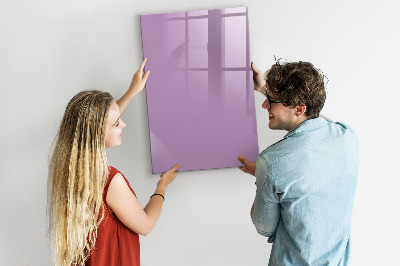 Tableau magnétique décoratif Couleur lilas