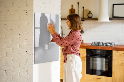 Tableau aimanté mural Couleur gris clair
