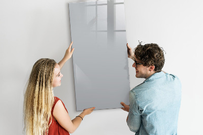 Tableau aimanté mural Couleur gris clair