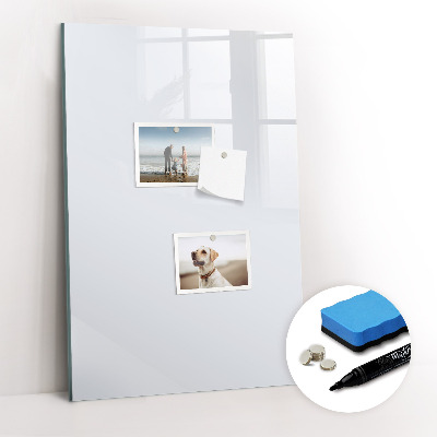 Tableau aimanté mural Couleur blanc foncé