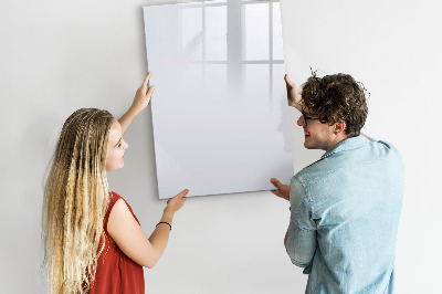 Tableau aimanté mural Couleur blanc foncé