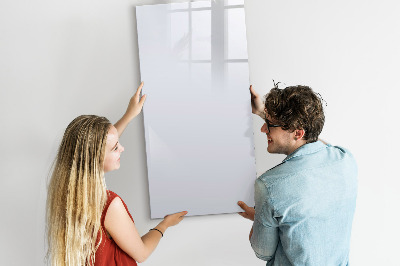 Tableau aimanté mural Couleur blanc foncé