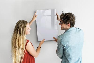 Tableau aimanté mural Couleur blanc foncé