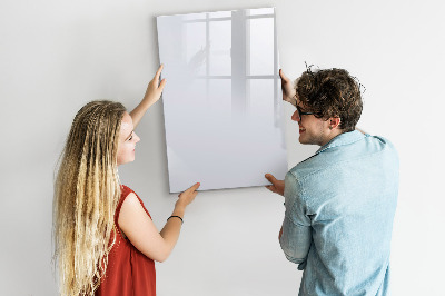 Tableau aimanté mural Couleur blanc foncé