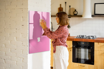 Tableau magnétique décoratif Couleur rose