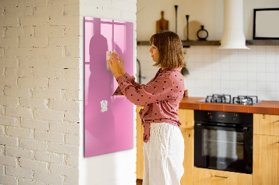 Tableau magnétique décoratif Couleur rose