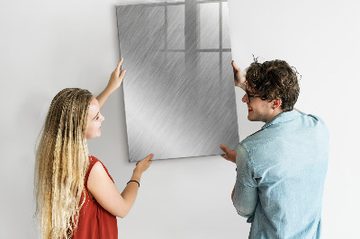 Tableau magnétique effaçable Éclat métallique