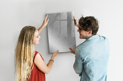 Tableau magnétique effaçable Éclat métallique