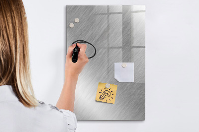 Tableau magnétique effaçable Éclat métallique