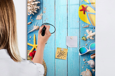 Tableau magnétique effaçable Ensemble de plage