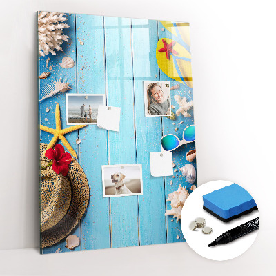 Tableau magnétique effaçable Ensemble de plage