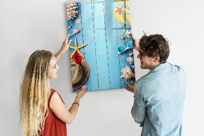 Tableau magnétique effaçable Ensemble de plage