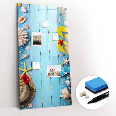 Tableau magnétique effaçable Ensemble de plage