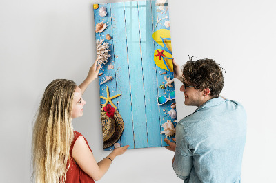 Tableau magnétique effaçable Ensemble de plage