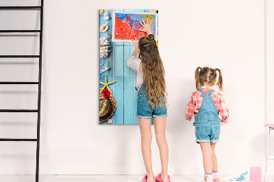 Tableau magnétique effaçable Ensemble de plage