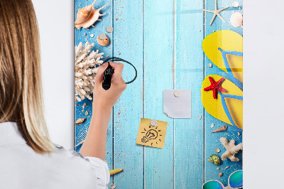 Tableau magnétique effaçable Ensemble de plage