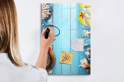 Tableau magnétique effaçable Ensemble de plage
