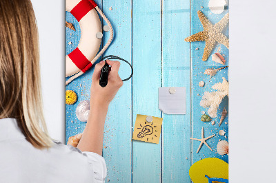 Tableau magnétique décoratif Kit de plage pour les passionnés
