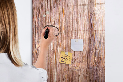 Tableau magnétique effaçable Poivrons sur une planche