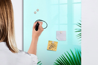 Tableau magnétique effaçable Feuilles tropicales