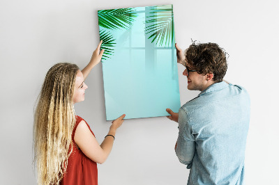Tableau magnétique décoratif Feuilles de palmier