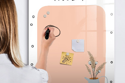 Tableau magnétique effaçable Liste de choses à faire