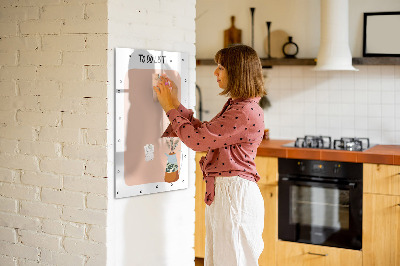 Tableau magnétique effaçable Liste de choses à faire