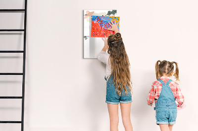 Tableau magnétique décoratif Mes projets