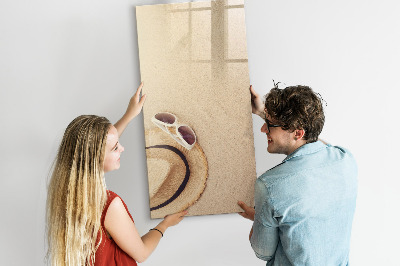 Tableau magnétique effaçable Banc de sable