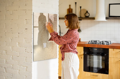 Tableau magnétique décoratif L'ombre des feuilles de palmier